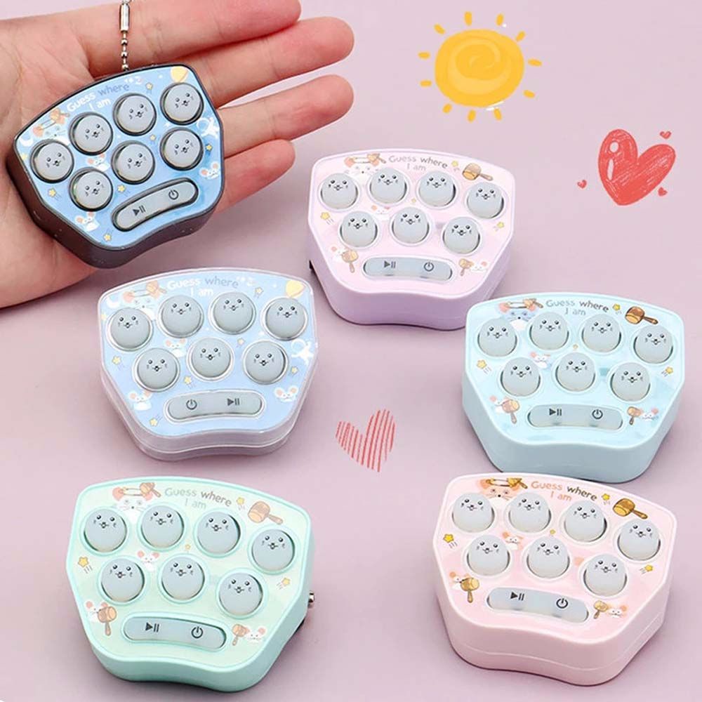 Needway  New Memory Training Game Mini Early Educational Toys Hit Gophers Portable Creative Puzzle Children' Day Gift Funny Game Console Novelty Toys