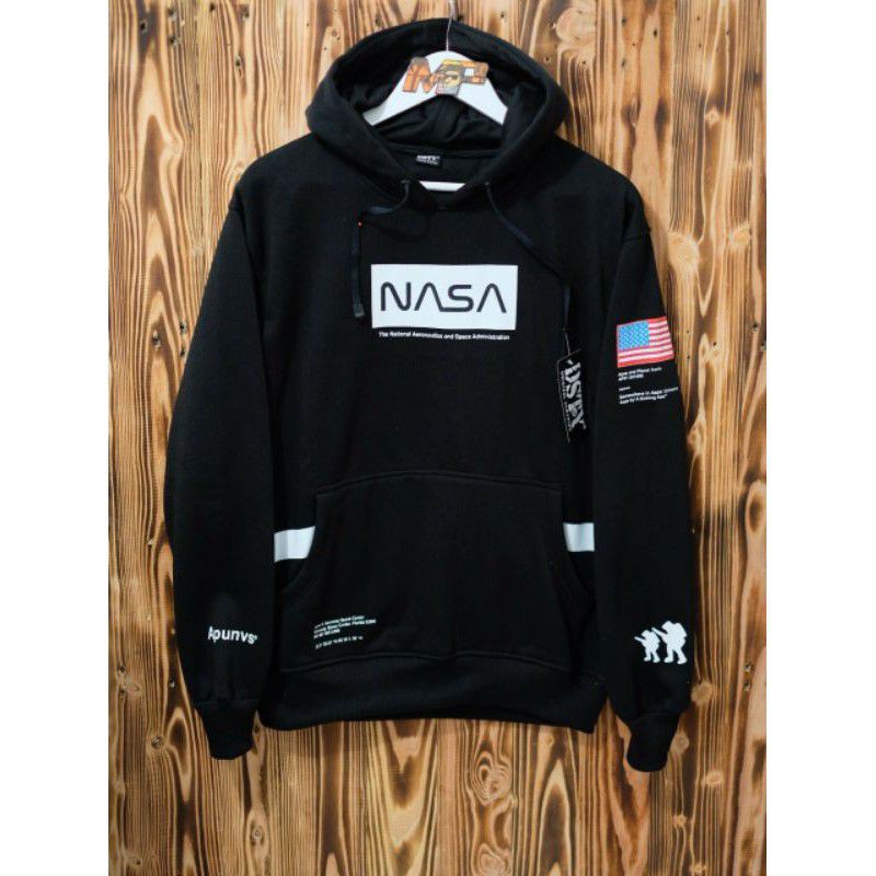 Sweater NASA Ape Hoodie Nasa Pria