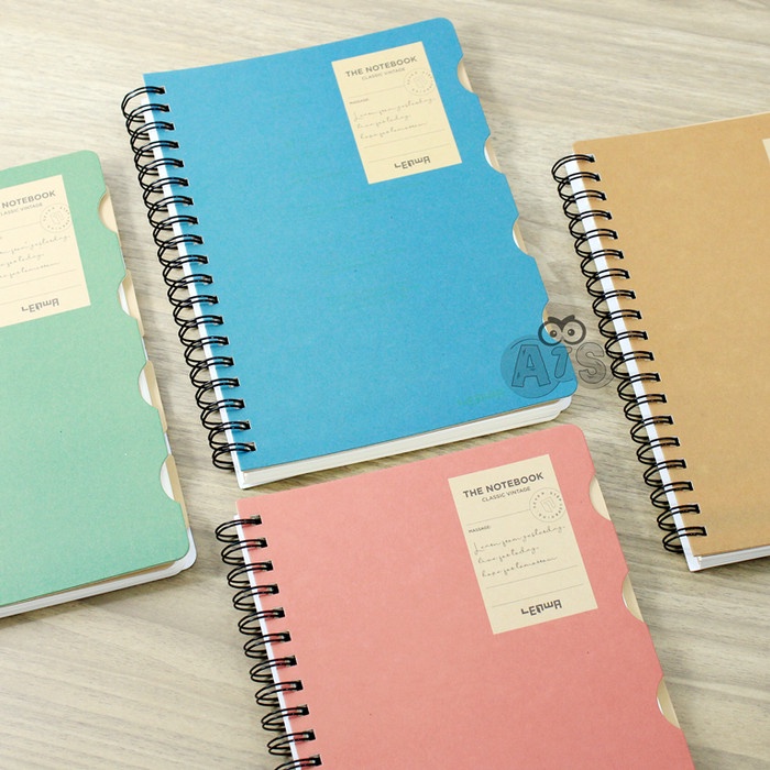 

Hemat Buku Tulis B5 Spiral Vintage Terbatas