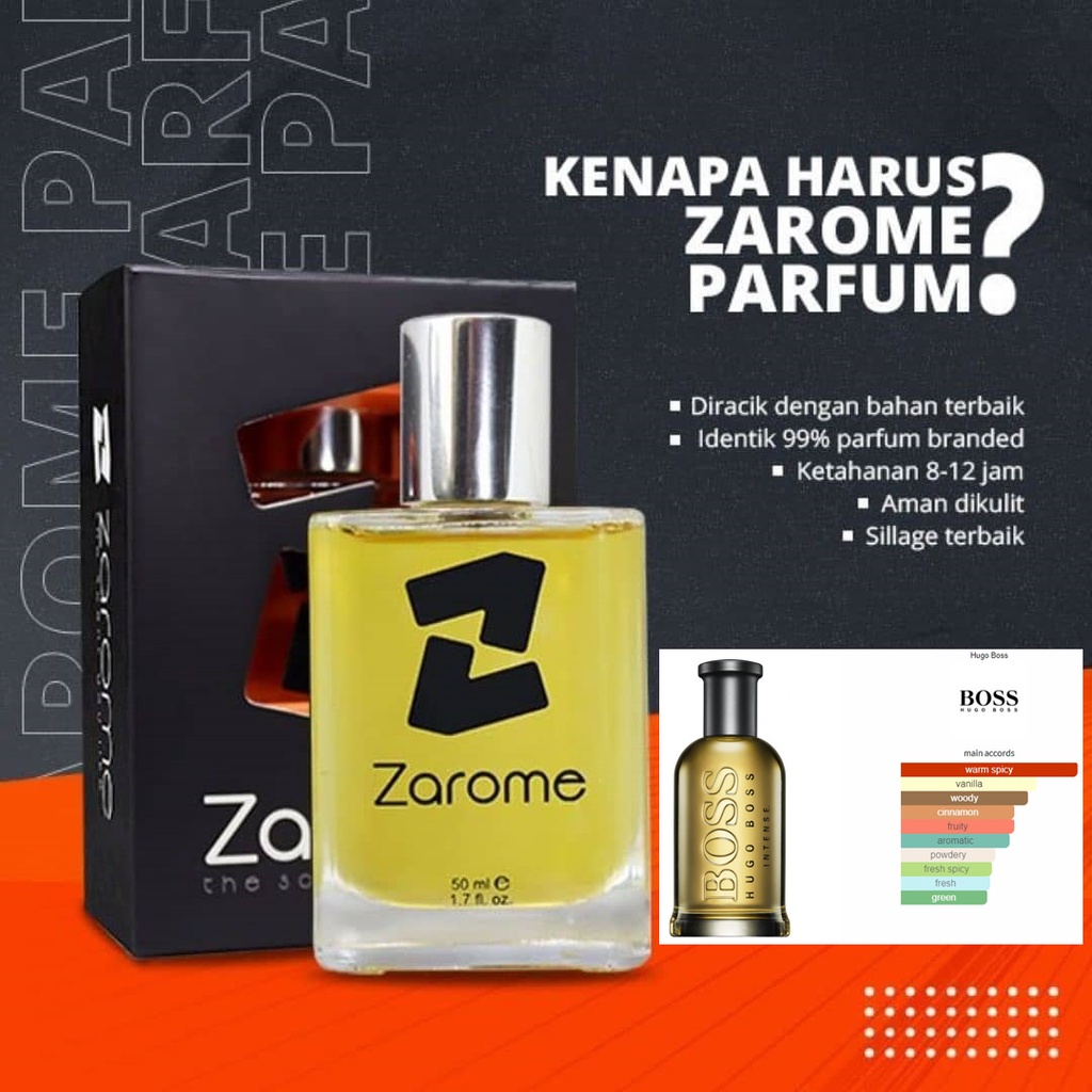 Zarome Parfum HUGO BOSS INTENSE ZAROME PARFUM OFFICIAL STORE
