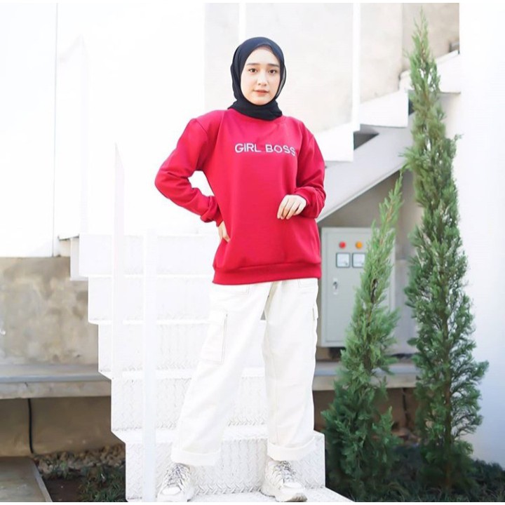 Sweater Wanita Bandung Murah Berkualitas-Girl Boss