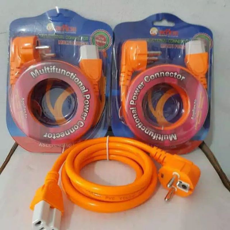 Kabel Power OKACHI Multifungsi / Kabel Magic Com / Kabel Komputer bagus