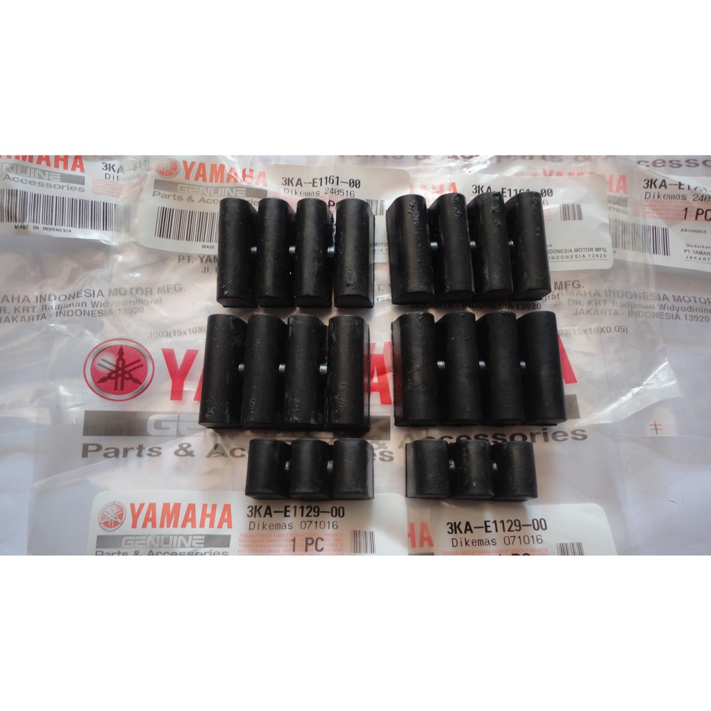 Karet Peredam Sirip Silinder Blok Yamaha RX King RXS 3KA-E1129-00 3KA-E1161-00