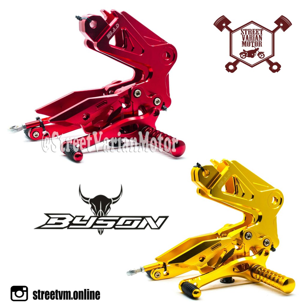 (PROMO)Footstep Depan Underbone Byson Full CNC