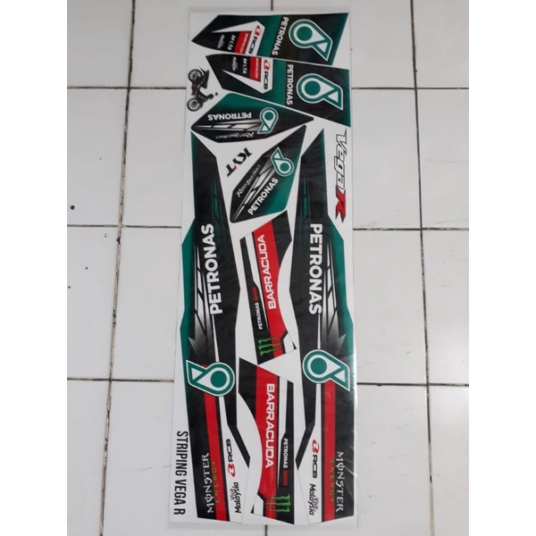 (COD) striping variasi vega r new petronas
