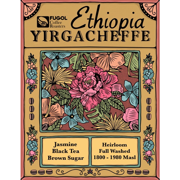 

(BISA COD) Kopi Arabika Ethiopia Yirgacheffe 200 gram Specialty Coffee Biji Kopi - BIJI