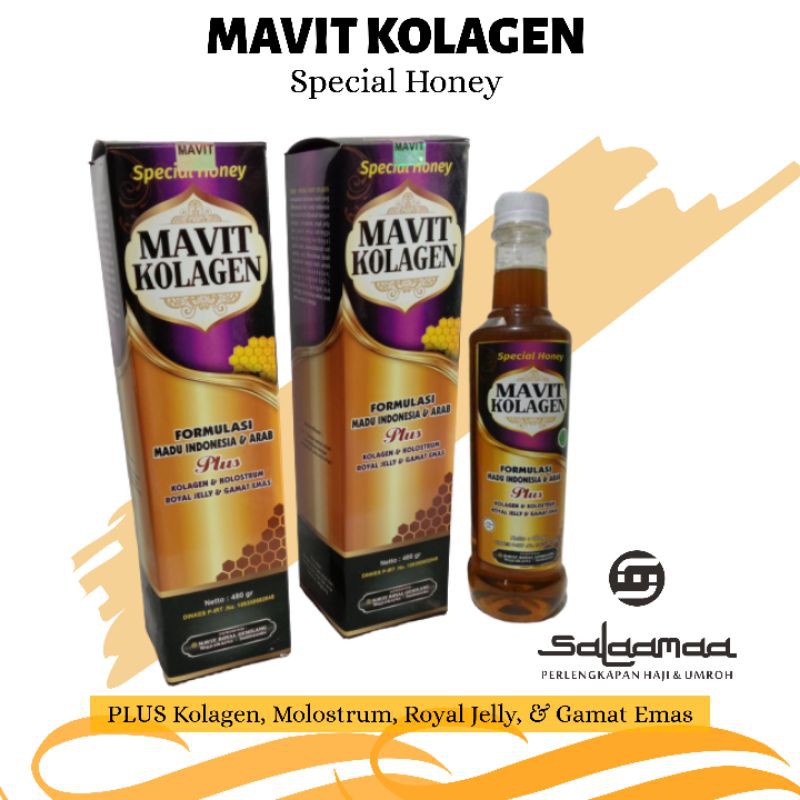 

MAVIT KOLAGEN Madu Awet Muda menyehatkan kulit