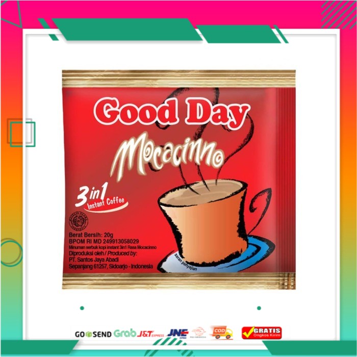 

Good Day Mocaccino 10's x 20g