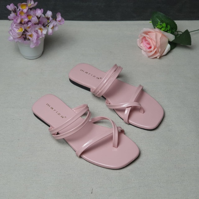 Sandal Flat Wanita Hak 1 cm Ivanka (UR.14)