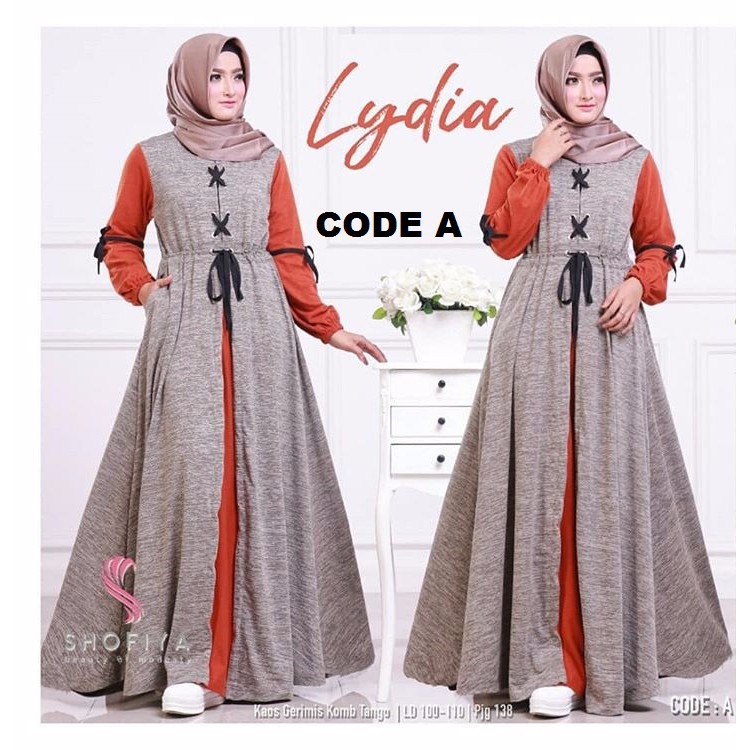 Termurah Eric summers neo gracella gamis gracella ceruti gamis polos set khimar