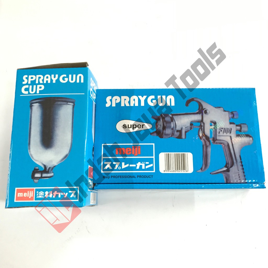 Spray Gun MEIJI F100 / F 100 Tabung Atas Taiwan