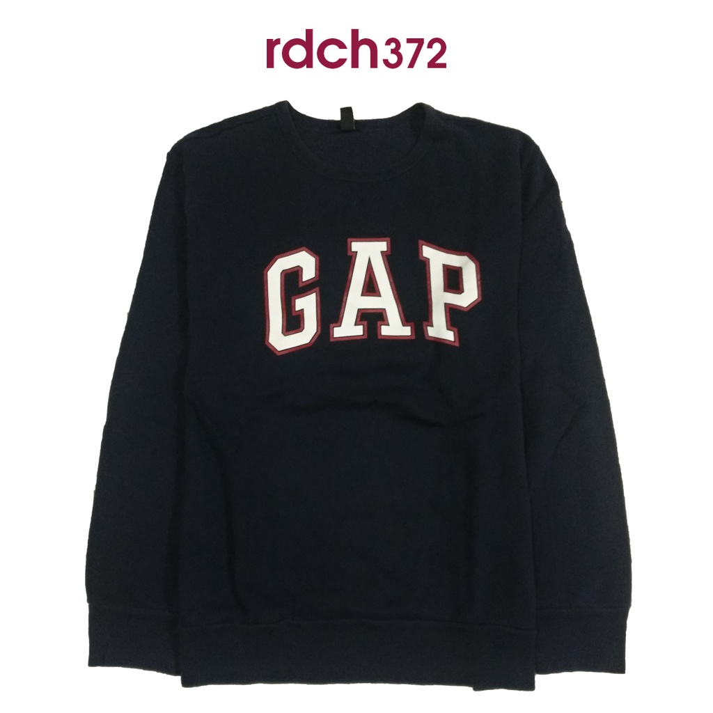 CREWNECK BRANDED SECOND GAP NAVY