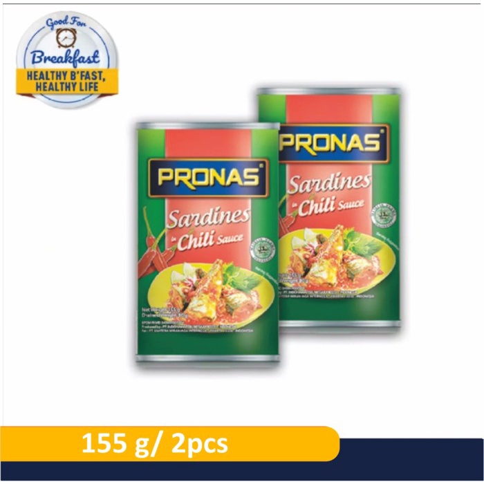 

Gg0Hh Pronas Sarden Dalam Saus Pedas 155 G Bundling 2 Pcs Ds0kk