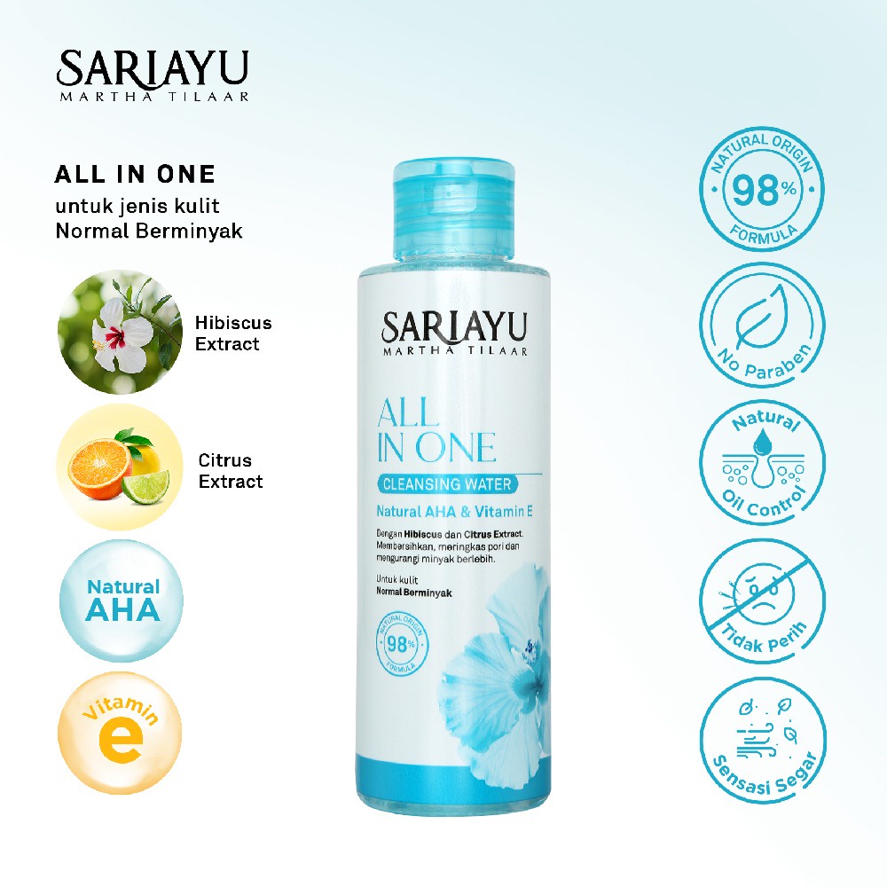 SARIAYU All In One Cleansing Water 150mL