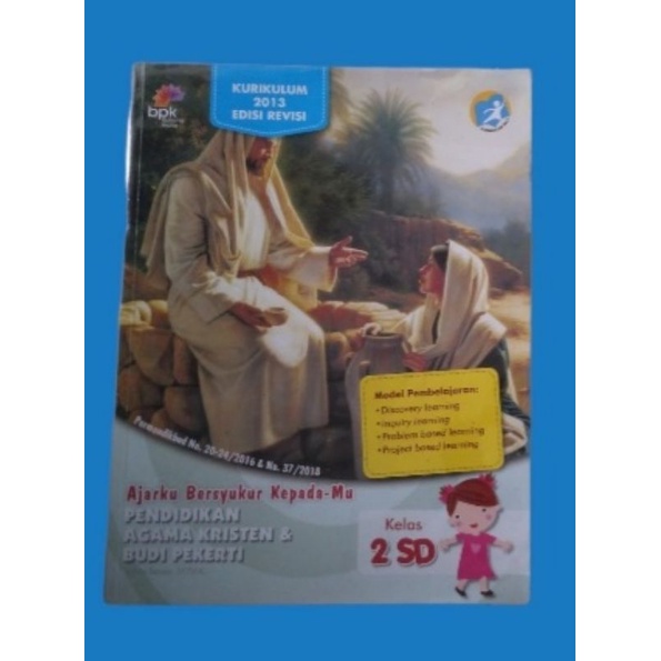 Buku Agama Kristen Kelas 2 SD BPK Gunung Mulia
