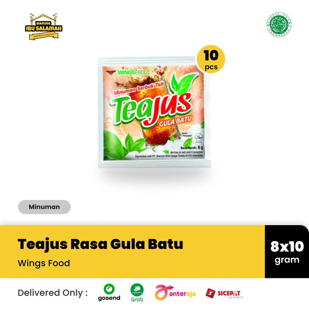 

Tea Jus Gula Batu Sachet - [SERENCENG]