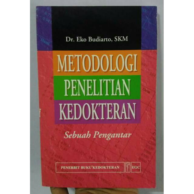 Metodologi Penelitian Kedokteran Sebuah Pengantar Original Shopee Indonesia