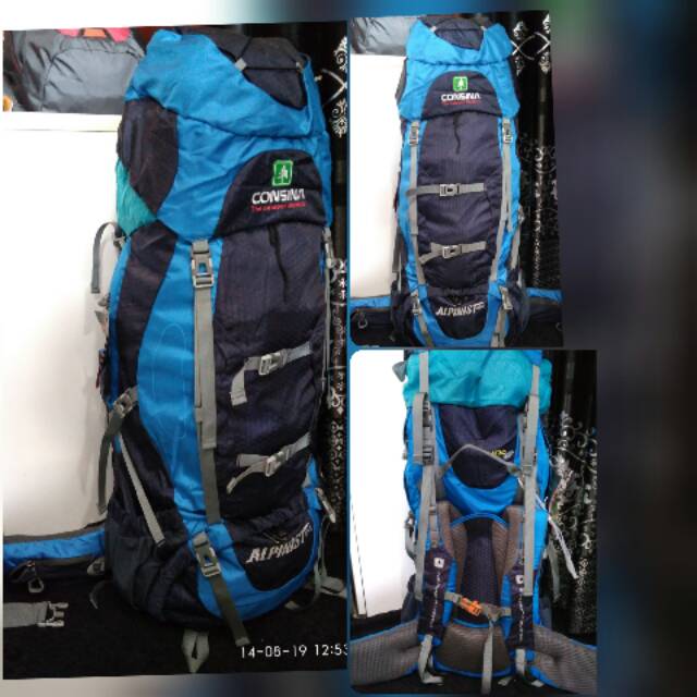 Tas Carrier Consina Alpinist 70+5 L Original