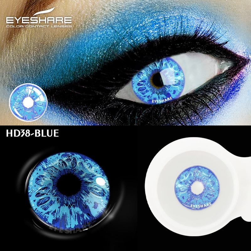 [✅COD] Softlens Mata Normal Softlens Cosplay Karakter Warna Sepasang lensa kontak berwarna softlen big eyes Halloween soflens Manga Anime Naruto Lensa Kontak DIA 14.5MM