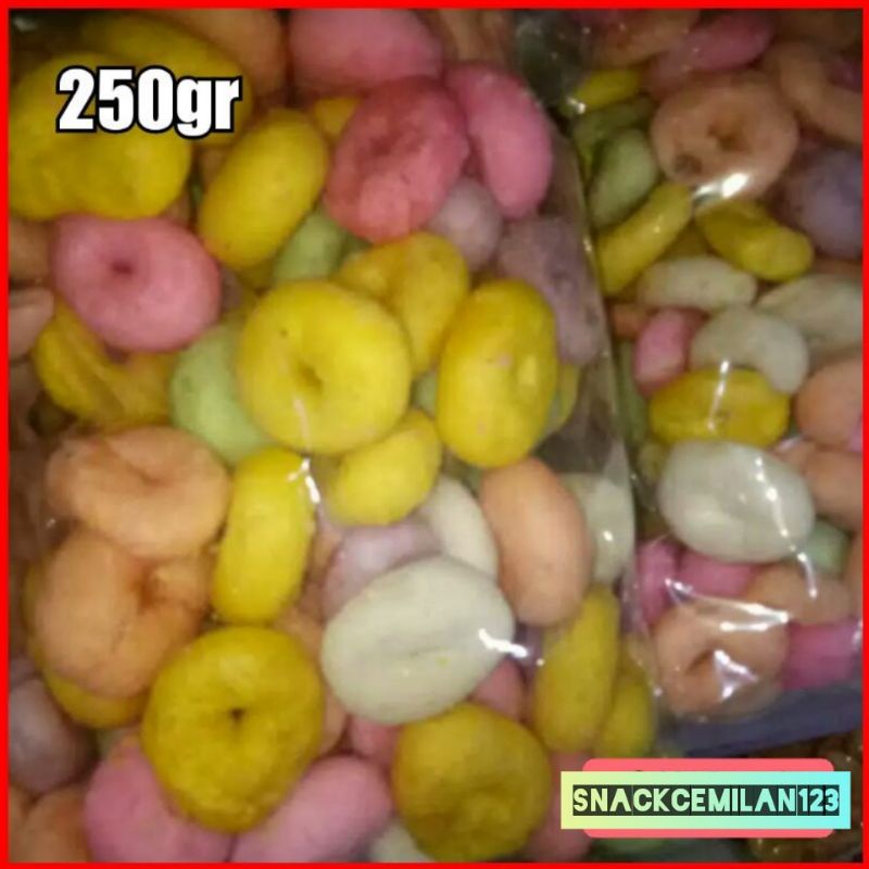 

GABUS WARNA 250 GR / DONAT WARNA SPECIAL / KUE GABUS