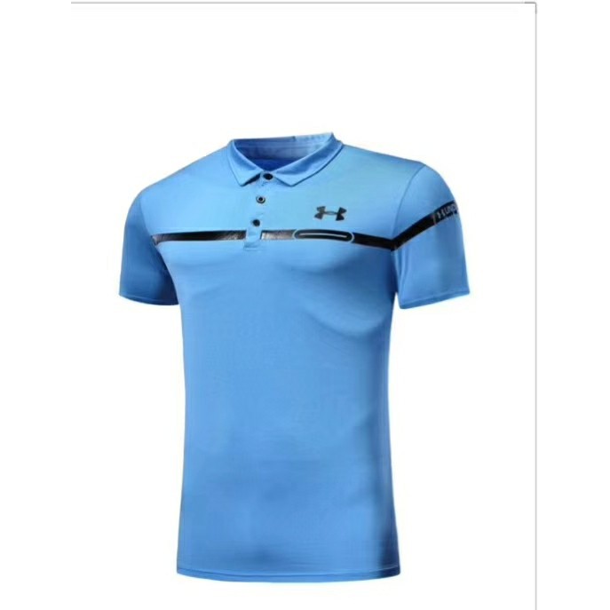 blue under armour polo