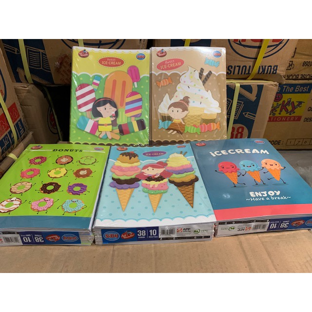 

BUKU TULIS SINAR DUNIA ISI 38 LEMBAR pilih motif (ce/co)