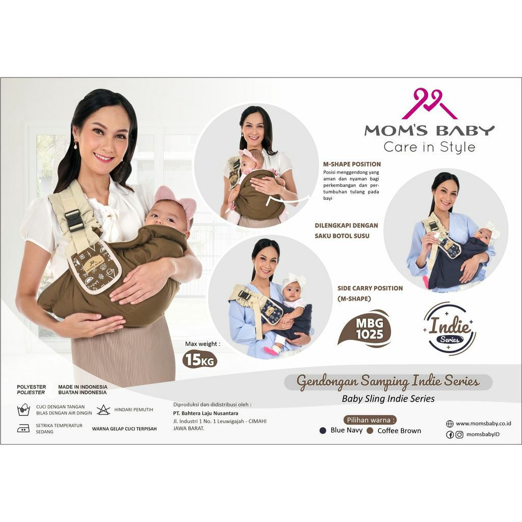 Mom's Baby Gendongan Bayi Samping Indie Series - MBG 1025