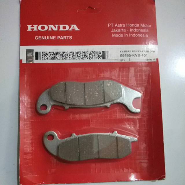 Discpad Diskpad Dispad Depan Honda Vario 06455 KVB 401