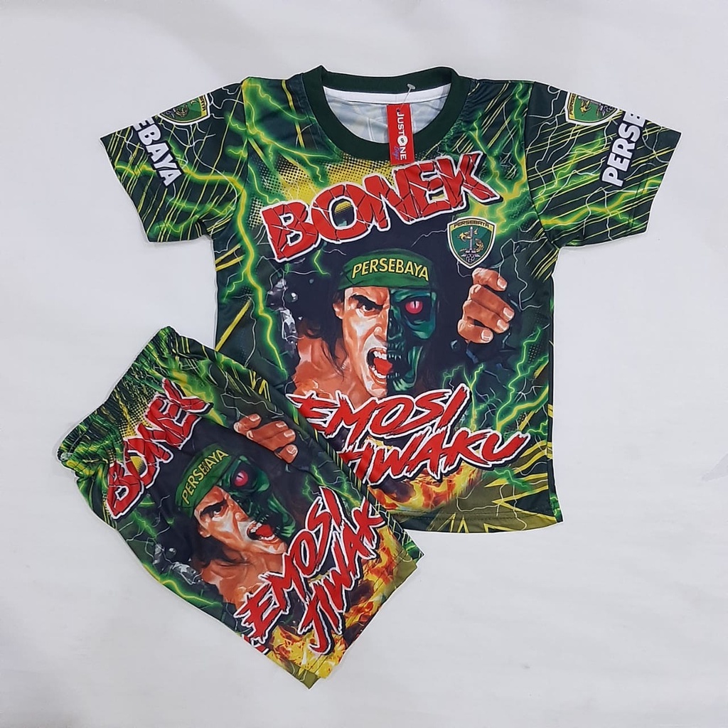 jersey baju bola persebaya bonex full printing