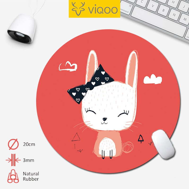 【COD】 Viqoo Mouse Pad MP08 Gaming Anti Slip Double Lock Stitches Mouse Pad