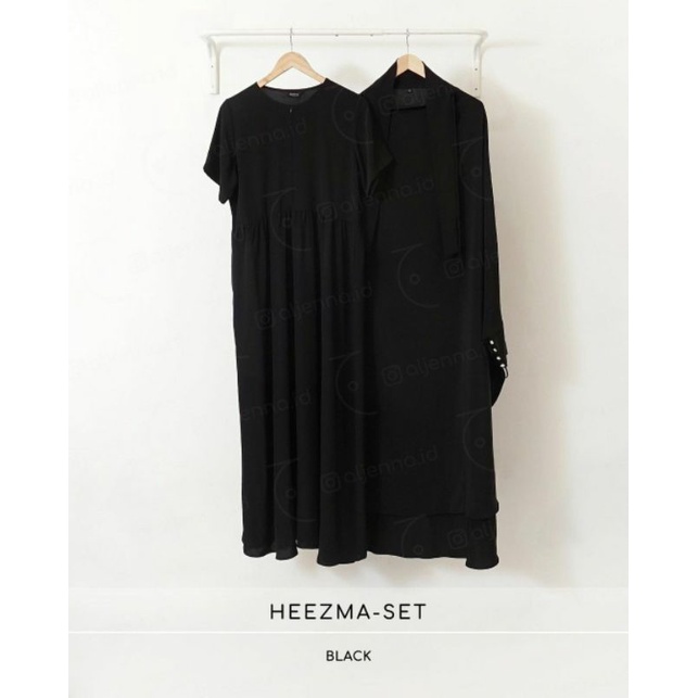 PRELOVED HEEZMA SET BLACK L ALJENNA
