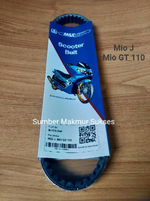 V BELT VANBELT MIO J MIO GT 110 SOUL GT 115 RACING MAXBELT SUPER PREMIUM