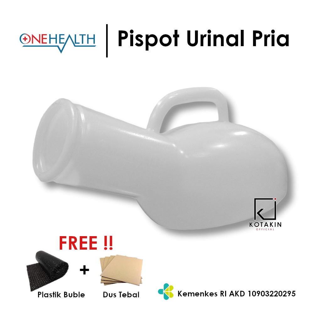 Pispot Urinal Pria / Botol Penampung Air Seni / Tempat Pipis Cowok