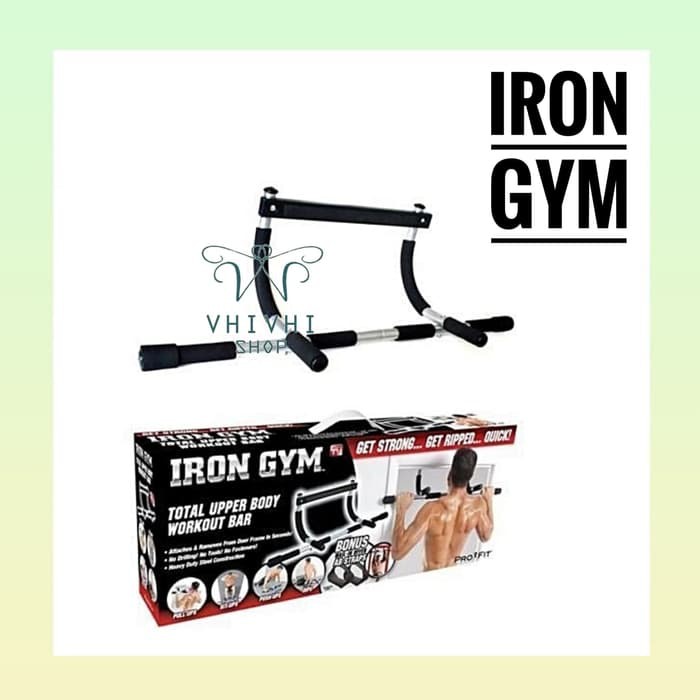 MURAH  IRON GYM (ALAT FITNES PULL UP/ ANGKAT BEBAN)