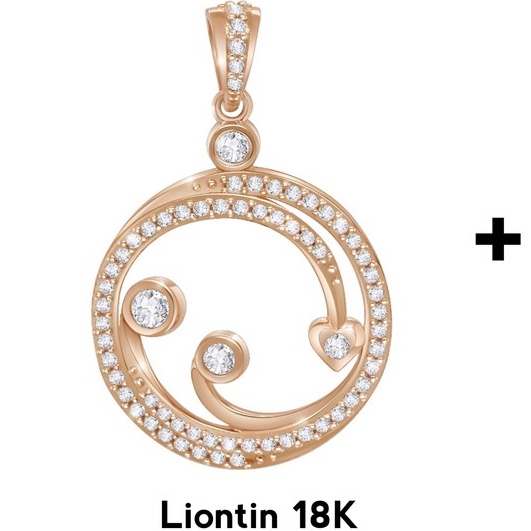 Liontin Sandra Dewi Gold Valentine Collections 3LZ0826