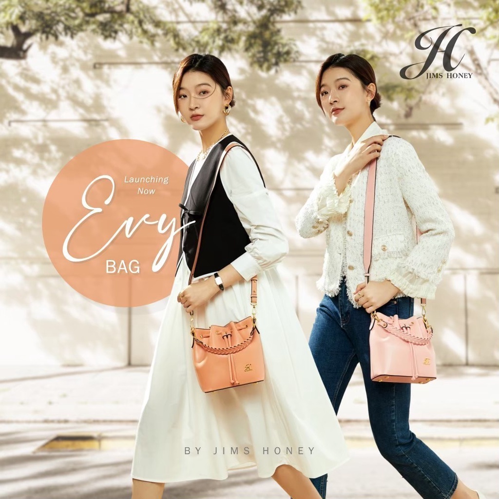 EVY BAG BY JIMS HONEY ❤️ TAS WANITA SELEMPANG IMPORT MURAH ❤️ TAS SERUT