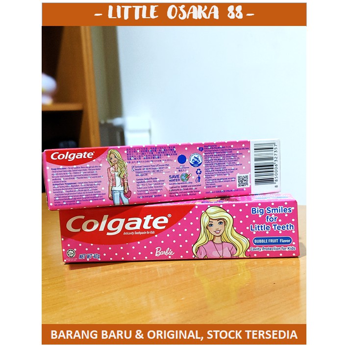 Pasta Gigi Odol Anak Colgate Barbie 40 gr