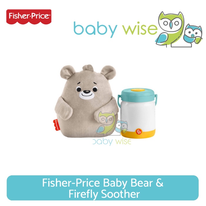Fisher Price GRR00 Baby Bear & Firefly Soother