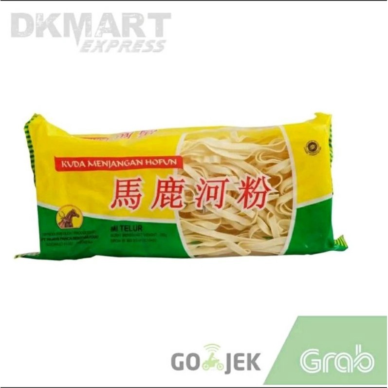 mi kwetiau cap kuda menjangan 200 gram mie kwetiaw hofun 200gr