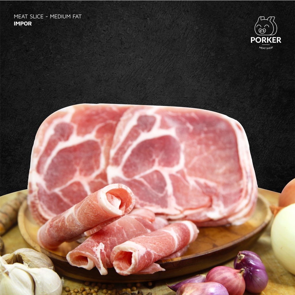 

Spain Premium Meat Slice - Medium Fat – 250gram/pack