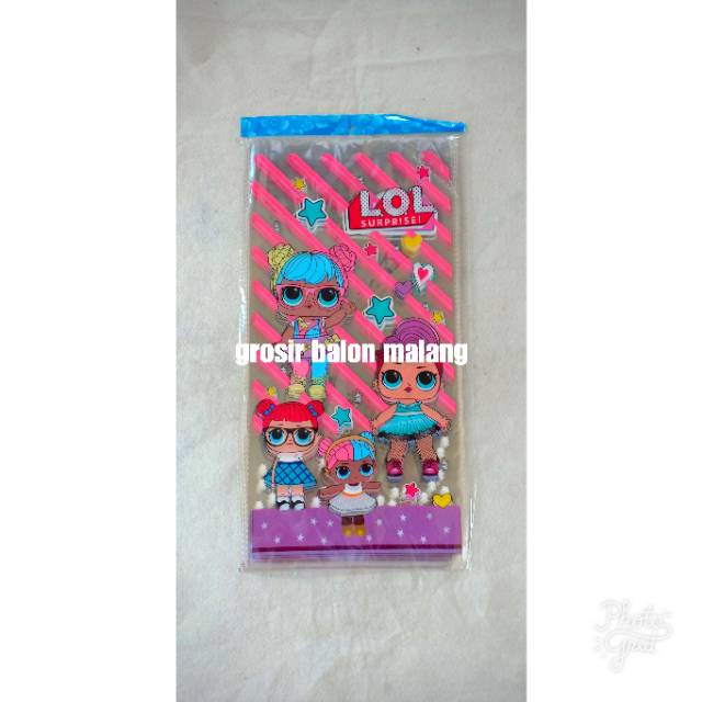 Plastik snack LOL / ulang tahun / goodiebag