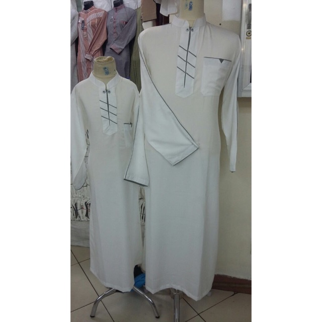 Baju gamis couple gema muslim