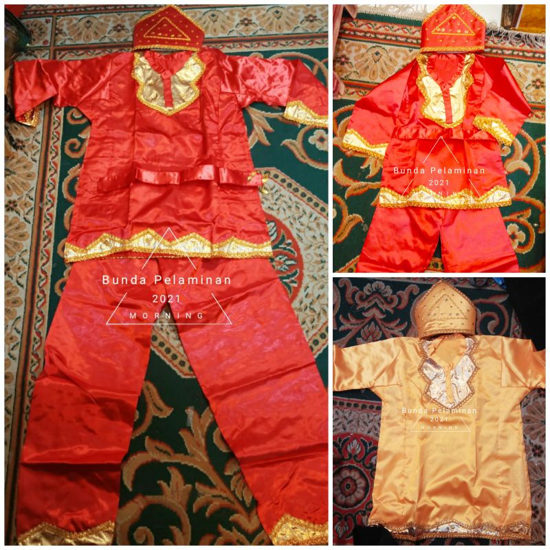 BEST SELLER BAJU KARNAVAL ANAK MINANG / BAJU TARI MINANG / BAJU TARI MINANG / BAJU KARNAVAL MINANG