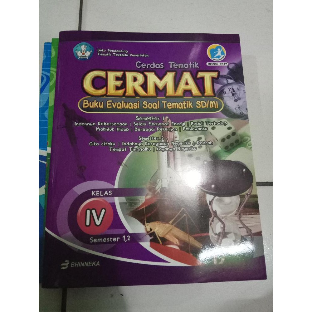 Cermat Buku Evaluasi Soal Tematik Sd Kelas 4 Kurikulum 2013 Revisi