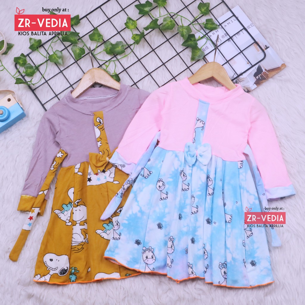 Gamis Bayi Annisa uk 3-18 Bulan / Baju Baby Cewek Pakaian Muslim Dress Panjang Anak Perempuan Murah