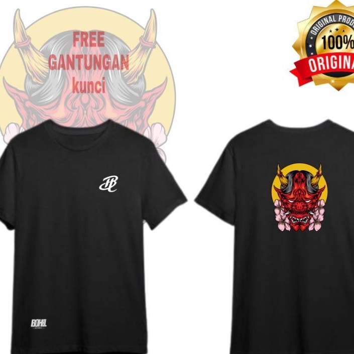 COD KAOS OVERSIZE BHL SAMURAI ORIGINAL CASUAL BISA COD PAKAIAN PRIA/WANITA DISTRO BANDUNG