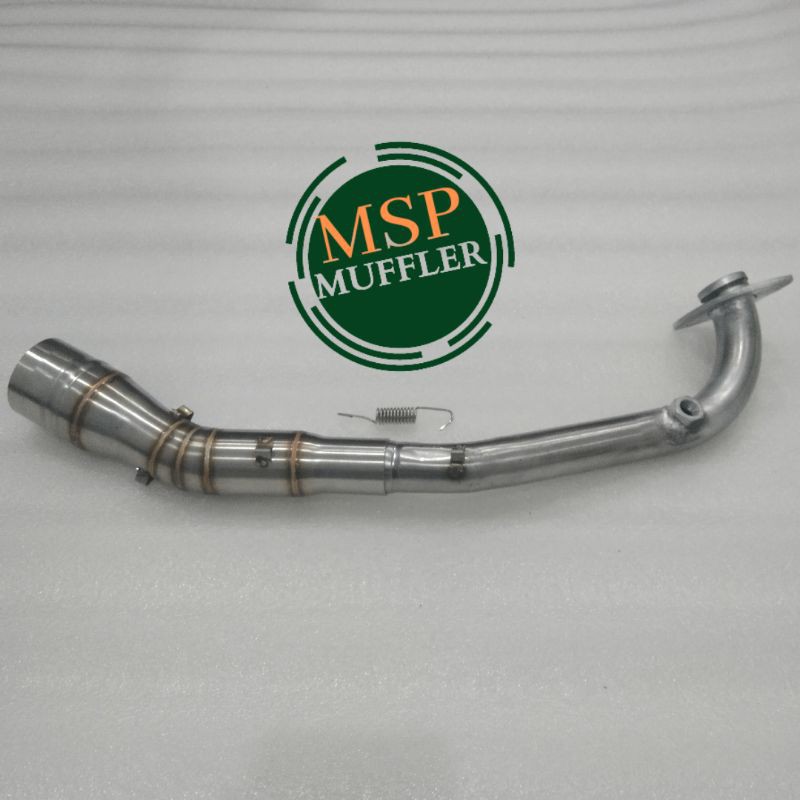 Leheran knalpot pcx 160 Vario 160 leher header knalpot racing Vario 160 PCX 160 inlet 50mm