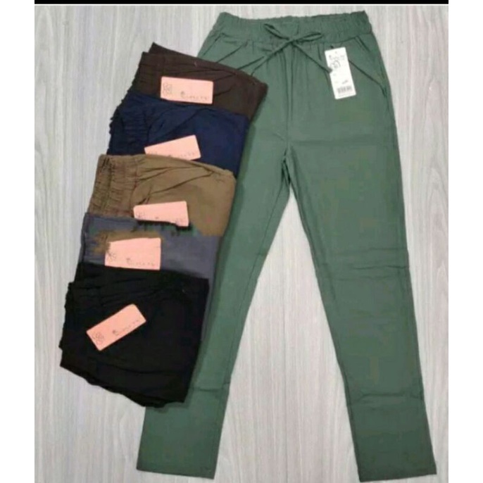 Celana denim simple me, baggi
