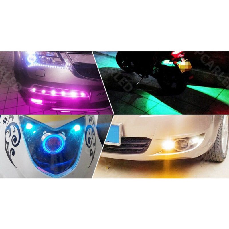 Lampu LED Eagle Eye DRL DC 12V 3W 23mm Mata Elang Besar Universal Mobil Motor-1