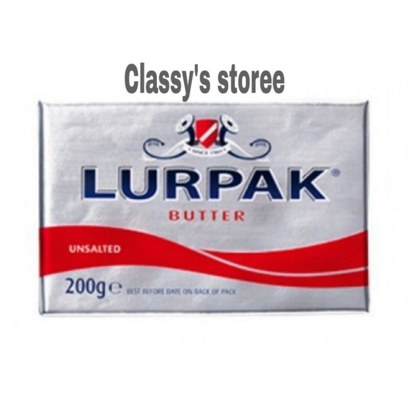 

Butter unsalted Lurpak 200gr